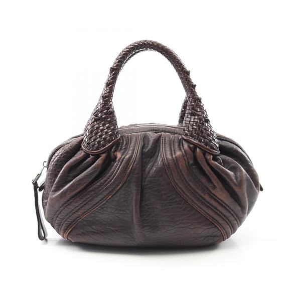 Fendi Brown Bag Spy Leather - Picture 1 of 7
